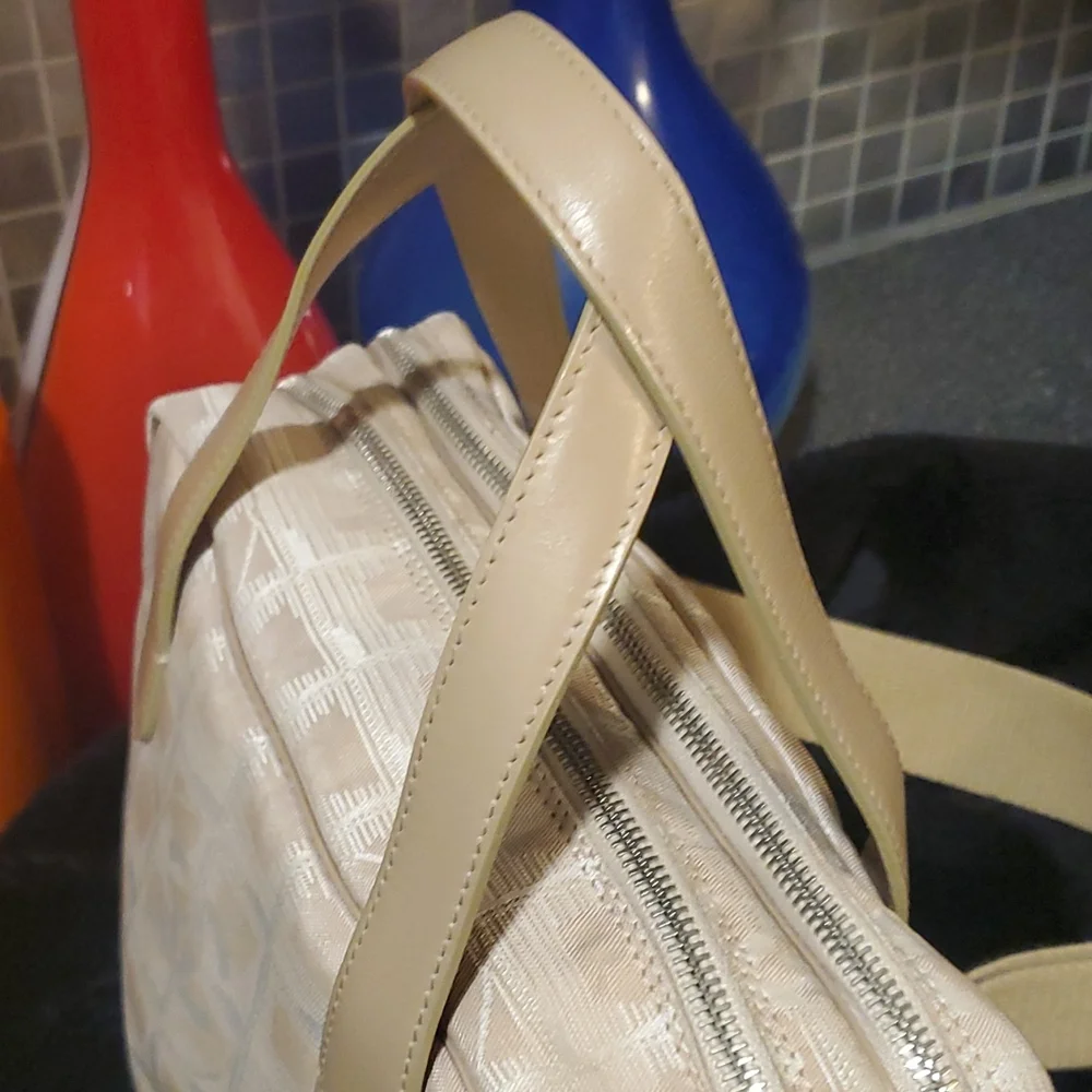 Chanel Bag Travel Line Top Handle Plush Sholder Strap